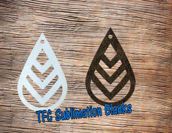 Sublimation Teardrop Earring Blanks – TFC Sublimation Blanks