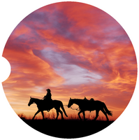 Horse Sandstone Car Coasters Digital File